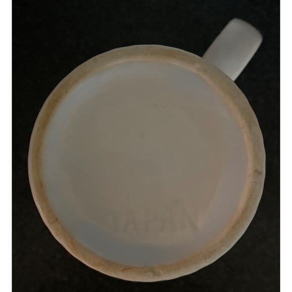 Vintage MCM Yellow Floral Mug - Picture 3 of 4